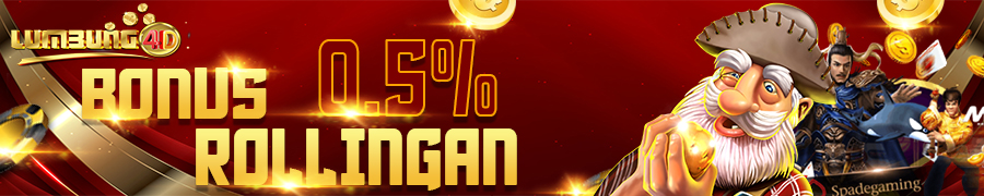 Bonus Rollingan 0.5% Slot Game